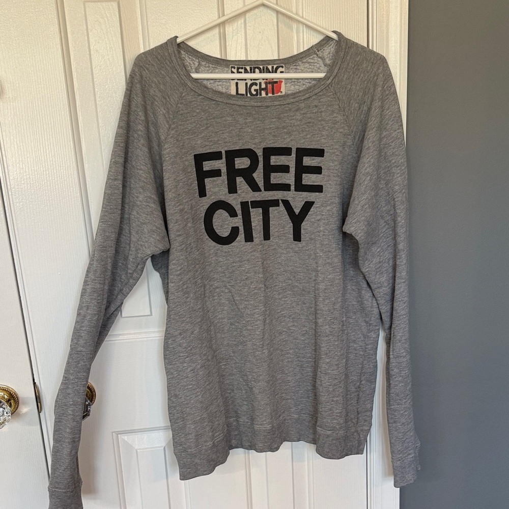 Freecity Gray Sweatshirt